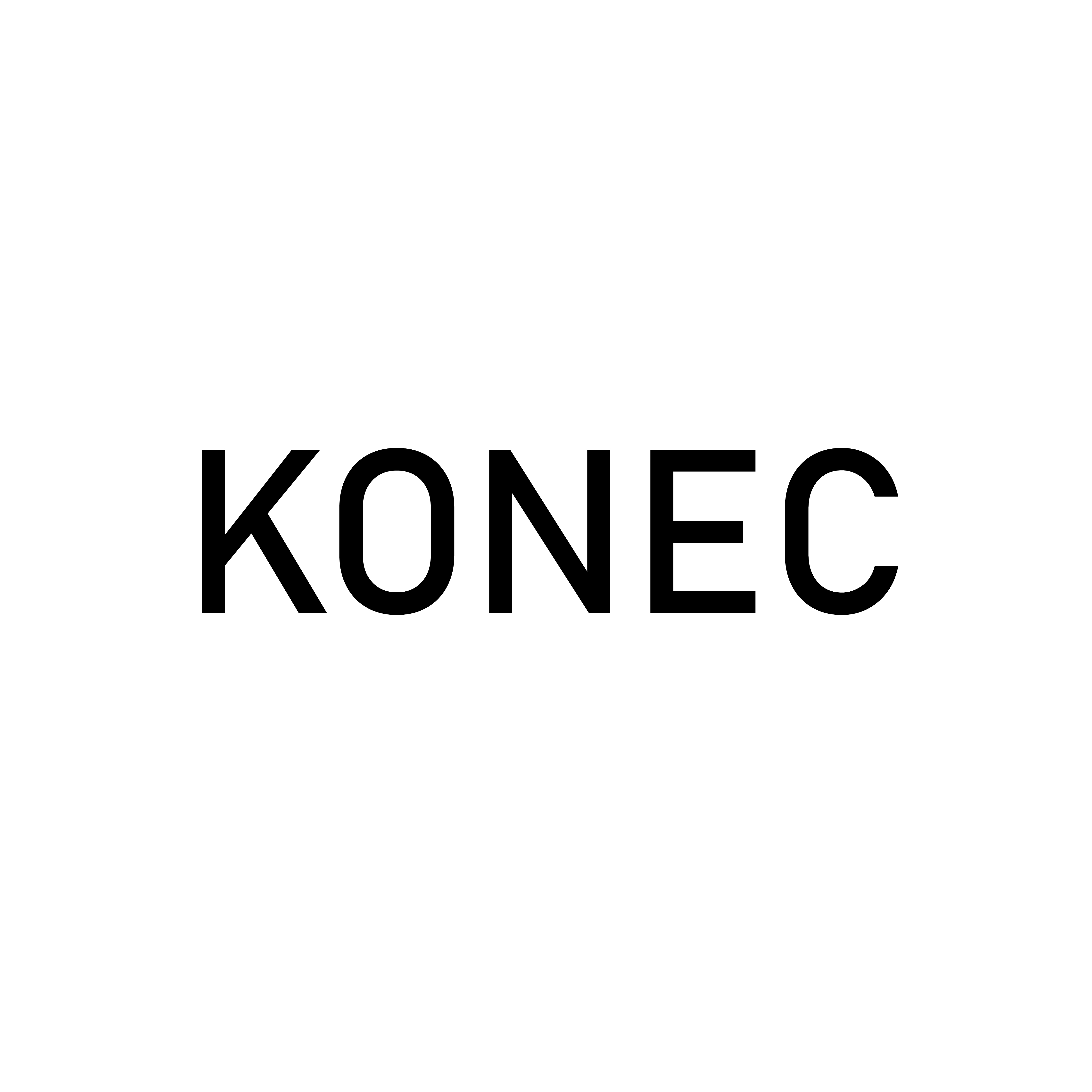 konec logo